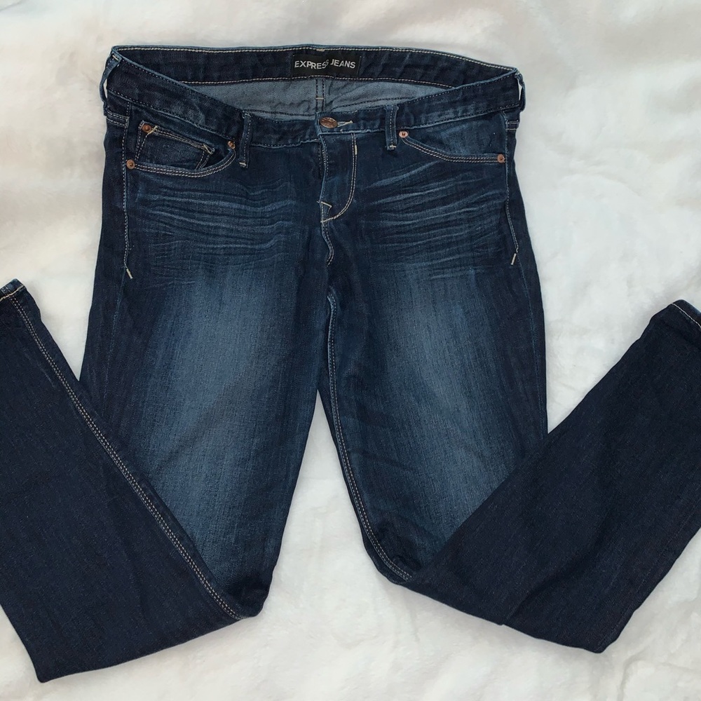 Express Ankle Skinny Stella Low Rise